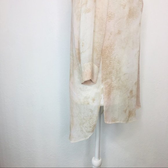 Wilfred Silk Blouse Watercolor Honey Comb SM 322 - Picture 5 of 7